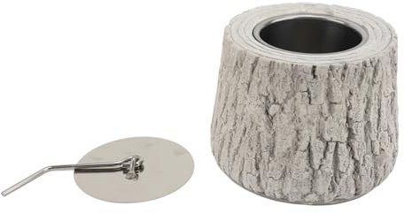 Smokeless Ceramic Tabletop Fire Pit, Hand Painted Safe Portable Celebrates Unforgettable Memories for Indoor Outdoor Use