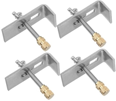 PartyKindom 1set Clip Di Fissaggio Per Lavelli Sottopiano Supporto Per Lavelli Da Cucina e Bagno Resistente e Facile Da Installare Accessori Per Installazione Lavello Kit Di Montaggio