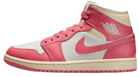Nike Scarpe Wmns Air Jordan 1 Mid Taglia 40 Codice BQ6472-109 Rosa