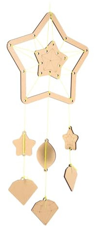 SOIMISS 1 Set Dreamcatcher DIY Materialien Holz Woven Wandbehang Tapisserie Woven Catcher Kunst Für