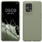 kwmobile Carcasa Compatible con OPPO Find X5 (5G) Funda - Case TPU y Silicona antigolpes - Apto Carga inalámbrica - Gris Verdoso