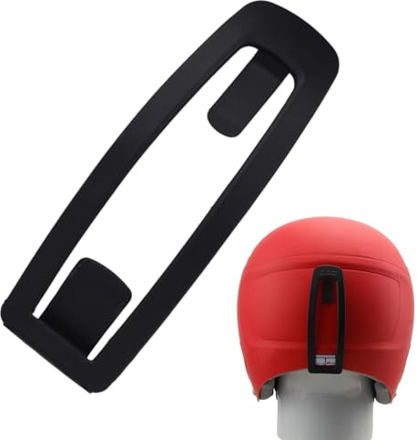 Clip per caschi da sci – Supporto regolabile per occhiali da sci, chiusura multiuso per casco, pezzo di collegamento per cinghia riutilizzabile, attacco sicuro per cintura, per sci, snowboard