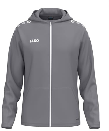 JAKO One Kapuzenjacke – Atmungsaktive Sportjacke für Kinder aus 100% Polyester, mit weichem Micro-Fleece, ideal für Sport und Freizeit