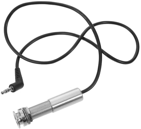 TOYANDONA Câble de Guitare Professionnel pour Instrument Acoustique Connecteur Métallique, Isolation Plastique, Performance Conductrice Optimale, pour Répétitions et Enregistrements