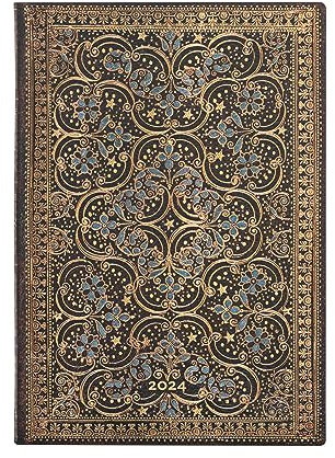 2024 Restoration 12-Month Flexis MIDI 176 Pg Horizontal Week-At-A-Time the Queen's Binding