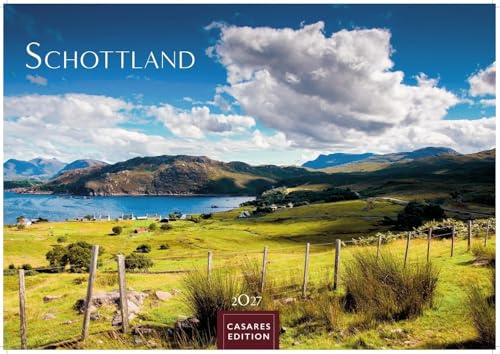 Schottland Kalender 2027 – Wandkalender | Fotokalender England 24x35cm - Faszinierende Bilder von schottischen Highlands, Lochs, Küsten und Nationalparks