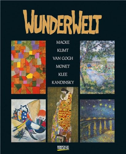 Wunderwelt 2025: Kunstkalender. Hochwertiger Wandkalender mit Meisterwerken der Kunst. Format: 36 x 44 cm.