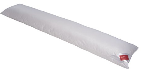 Hefel Kissen für Seitenschläfer, Polyester, Weiß, 35 x 160 x 10 cm