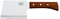 Chinesisches Hackmesser (Langer Griff) - Qualitätsprodukt von Dr. Richter (Klingenlänge: 13 cm, Edelstahl)