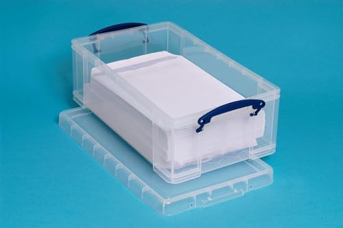 Set of 4 x 12 litre Really Useful Boxes