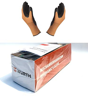 Würth 6 Paar Mechanikerhandschuhe Arbeitshandschuhe Montagehandschuhe EN388 EN420 Gr. 11