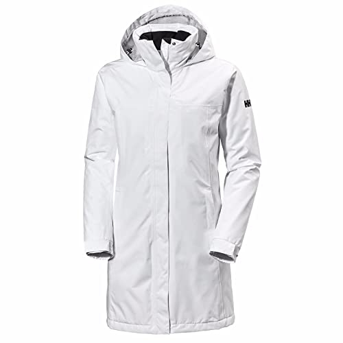 Helly Hansen Aden Damen-Jacke, isoliert, wasserdicht, winddicht, atmungsaktiv, 001 Weiß, XXXL