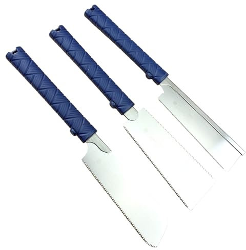 Gyokucho Sierras japonesas compactas - Juego de 3 sierras japonesas de 180 mm