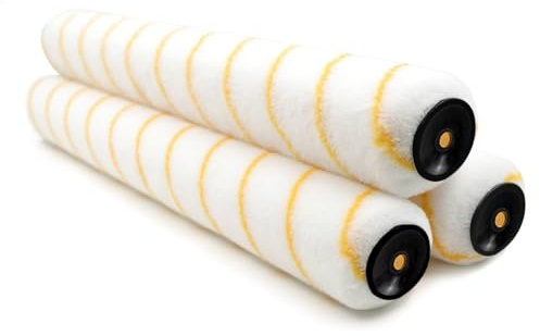 Pro Grade - Paint Roller Covers - 1/2 X 14 Inch Microfiber 3 Pack