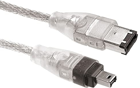 chenyang Firewire 400 IEEE 1394 Câble iLink 6 broches vers 4 broches pour appareil photo et caméscope