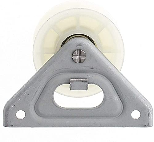 Umlenkrolle weiß Rad und Halterung für Hotpoint Wäschetrockner CTD, TCD, TCM