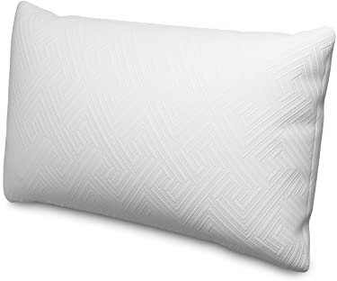 Novilla Kopfkissen 45x70, Kissen für Bett Schlafkissen mit maschinenwaschbarem Bezug, Kissen aus gebrochenem Schwamm, für Haus und Hotel, Stoff Oeko-TEX 100