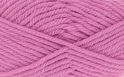 King Cole Big Value Super Chunky Wool - 100g Ball - Premium Acrylic Yarn for Knitting & Crochet - Ideal for Blankets, Jumpers & Scarves (3553 Bubblegum)