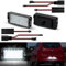 OZ-LAMPE 2Pcs LED Licence Number Plate Light, Rear License Plate Lamp for SEAT ALTEA AROSA IBIZA CORDOBA LEON TOLEDO 3, Taillight Error Free Rear Lamps with Canbus