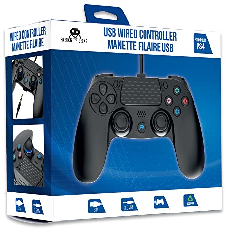 MANETTE FILAIRE PS4 - NOIRMANETTE FILAIRE PS4 - NOIR