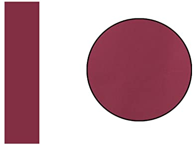 BRONZE Schiebegardine/Schiebevorhang / 60x245cm / Raumtrenner/Blickdicht (Bordeaux)