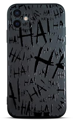 SIMPLYMDRN Slim für iPhone 12 Hülle – Joker Haha Design – Coole Hülle für Männer – Superhelden-Bösewicht Designer-Cover – schlank und flexibel (Jokester Schwarz)
