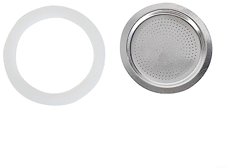 9 cup+sieve Dichtungsringe für Espressokocher Ersatzdichtung für Kaffee Espresso Moka Herd Topfoberteil Silikonkautschuk
