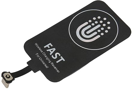 Kabelloser Ladeempfänger Vom Typ C, Qi Empfänger mit Magnetischem Aufnäher auf der Rückseite, Mehrere Schutzfunktionen, Mehrere Lademethoden, für USB C Telefone