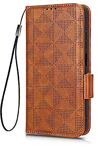 HAOYE Coque pour Vivo V29 5G, Cuir Etui Premium PU + TPU Housse Folio Flip Case Portefeuille ave [Magnétique] [Porte Cartes] [Stand Fonction], Brown