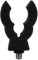 Rutenauflage Sea Heavy U Rest schwarz