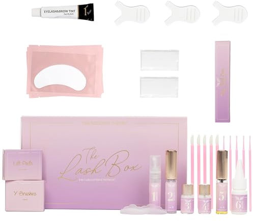 ​​The Goddess Theory® | Kit de Rehaussement de Cils & Extensions de Cils | 10x Plus de Volume | Inclus un Nouveau Baume-Colle | Complètement Vegan et Non Testé sur les Animaux