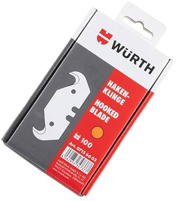 Würth Hakenklingen 100er Pack im Spender für Trapezmesser