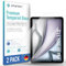smartect Cristal Templado [2 Piezas, Clear] para iPad Air 2024 11.0, Protector de Pantalla HD Antiarañazos, Sin Burbujas, Dureza 9H, 0.3mm Ultra Transparente, Ultra Resistente