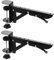 zwxqe Space Saving Keyboard Clip, Desk Side Organizer, Foldable Desk Hand Rest, Computer Desk Extension Plate, Keyboard Desk Support Stand for Home, Study Room and Sewing Room 19x5.7cm