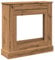 vidaXL Kaminumrandung Artisan-Eiche 90x30x90 cm Holzwerkstoff