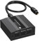 PVBCTCSID Toslink Splitter 1 In 3 Out Répartiteur Optique Numérique Optical Splitter 1x3 SPDIF Diviseur 3 Ports Cable Optical Audio 1 Entrée 3 Sorties Répartiteur Avec 1 Cable Optique Audio
