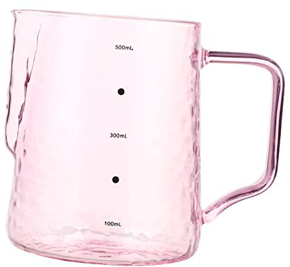 VALICLUD Cafetera De Jarra De Leche De Gran Capacidad Recipiente para Taza Forma De para Cafetera De Vidrio
