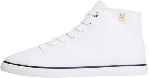 Tommy Hilfiger Damen Th Chic Low Profile Mid Cut Fw0fw09356 Mid Top