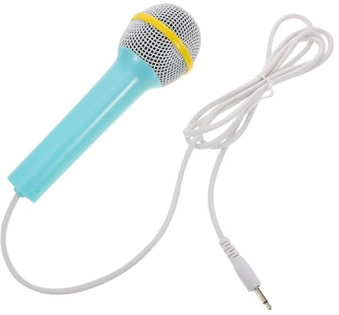 VICASKY Mikrofon für Junge Mädchen zum Singen Tragbares Spielzeugmikrofon aus Plastik Kindermikrofon mit Hoher Empfindlichkeit Geeignet für Kleinkinder und Frühe Bildung als Mitgebsel