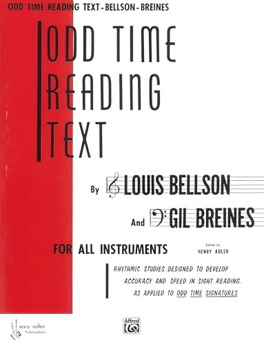 Odd Time Reading Text: For All Instruments