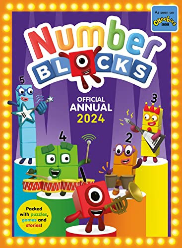 Numberblocks Annual 2024: Perfect Gift for Numberblocks Fans Age 4-6 with Activities, Quizzes and Games (Numberblocks Annuals): 5