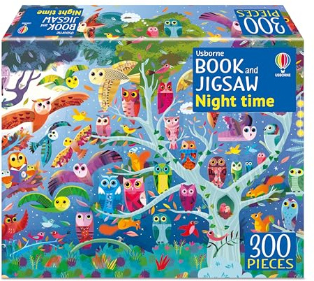 Usborne Book and Jigsaw Night time