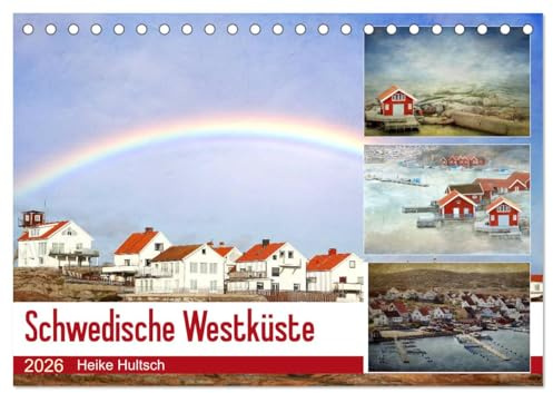 Schwedische Westküste (Tischkalender 2026 DIN A5 quer), CALVENDO Monatskalender: Impressionen von der Westküste Schwedens (CALVENDO Orte)