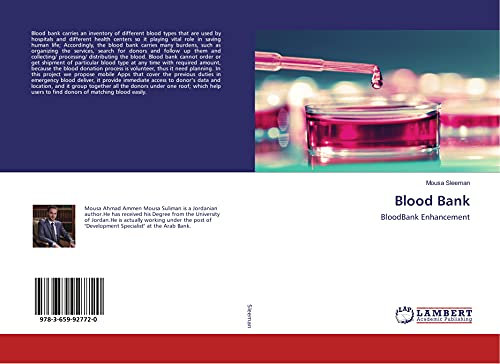 Blood Bank: BloodBank Enhancement