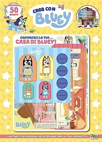 Costruisci la tua... casa di Bluey. Crea con Bluey. Ediz. a colori. Con casa da costruire