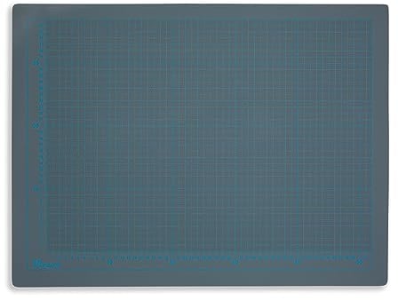 Schneidematte Grau 45x60cm 5-lagig Schneidematte A2 selbstheilend - Bastelunterlage - Schneideunterlage - professionelle Schnittmatte - Schreibtischunterlage - Unterlage Schreibtisch Nähen