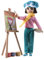 Lottie Always Artsy Doll , Artist Doll With Short Hair & Brown Eyes , Wears Cool Artist Outfit , Toys For Girls & Boys, LT070