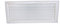 Rejilla de aluminio aire caliente frío difusor 400 x 300 mm blanco