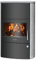 Justus 5492 23 Agero W+ Kaminofen Stahl Schwarz | Speckstein/A