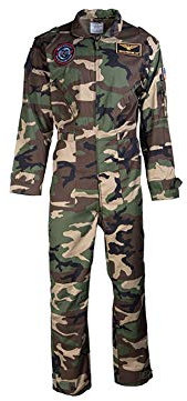Mil-Tec Us M.Abzeichen Overalls Woodland 907